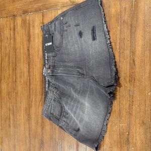 HT Denim Ultra high rise vintage cut off shorts size 13